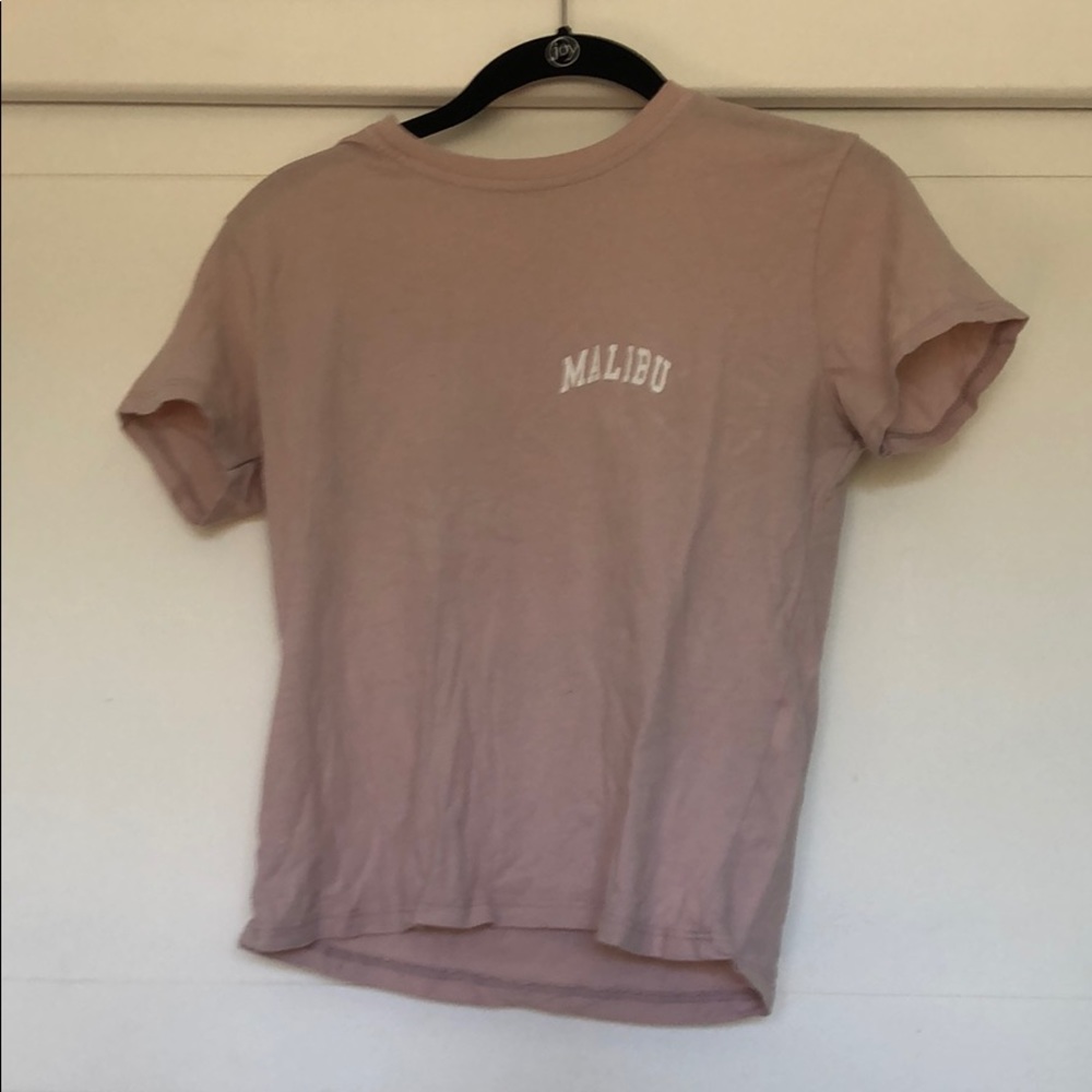 Pink malibu top